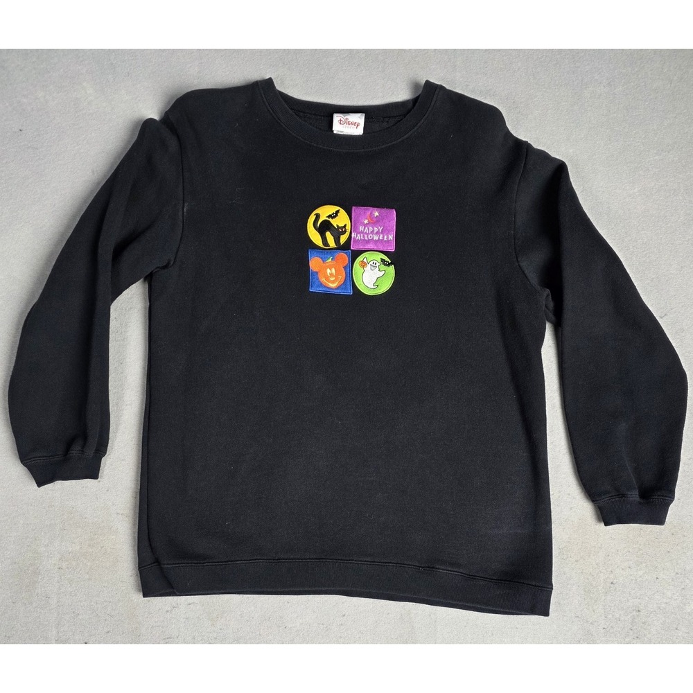 Vintage Disney Store‎ Mickey Mouse Halloween Crew Neck Sweatshirt